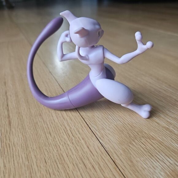 Vintage Mewtwo Tomy Nintendo Pokemon 5” Action Figure Articulating Figure - Picture 4 of 6